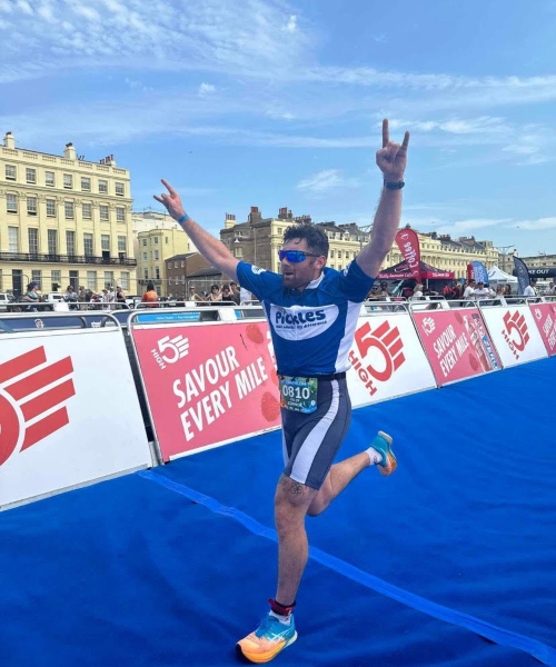 Over £2000 raised at Brighton and Hove Triathlon